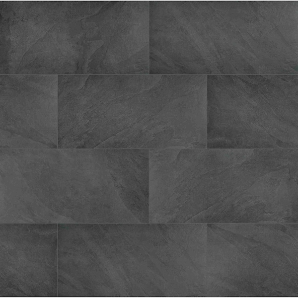 Legions Midnight Montage SAMPLE Matte Porcelain Paver Tile